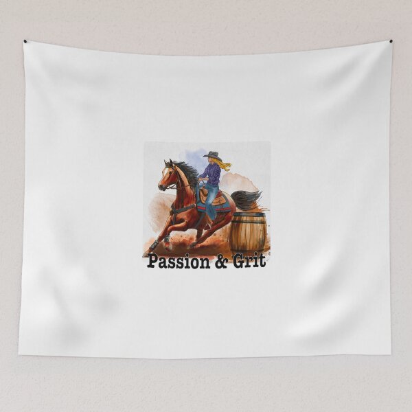 Item preview, Passion and Grit, Barrel Racing designed and sold by MMc Buck.