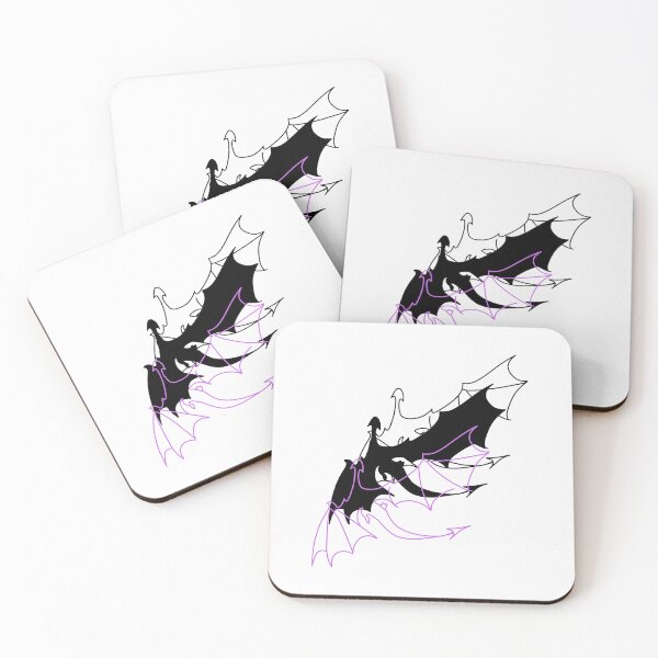 Item preview, Purple Dragon Outline designed and sold by IsabellaArt99.