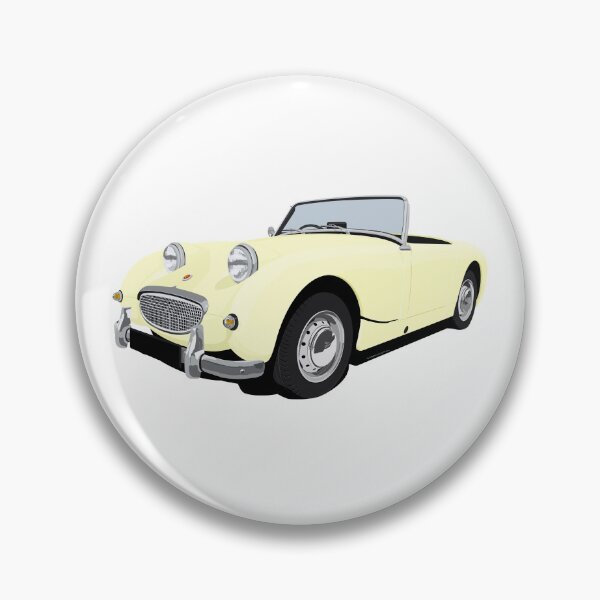 Item preview, Austin Healey Frogeye Sprite Pale Yellow designed and sold by neil4404.