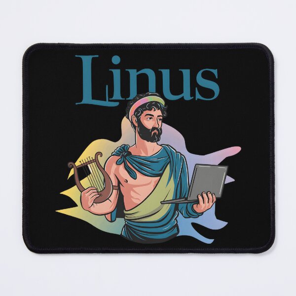 Artikelvorschau, Der Name Linus ist modern oder historisch entworfen und verkauft von mood-draftsman.