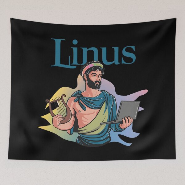 Item preview, Linus name is modern or historical designed and sold by mood-draftsman.