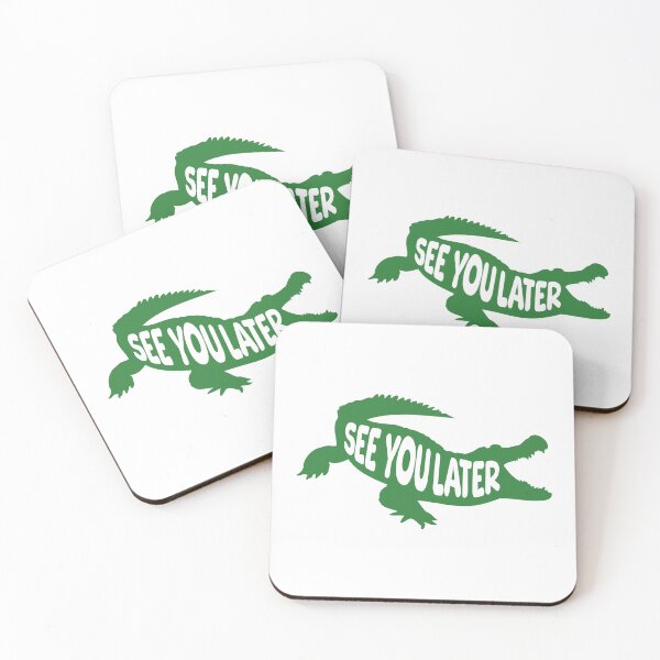 Item preview, See You Later Alligator! Funny Green Alligator Pun designed and sold by PMCreative.