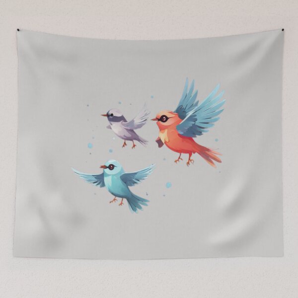 Item preview, Cute Bird Art designed and sold by Planetporridge.