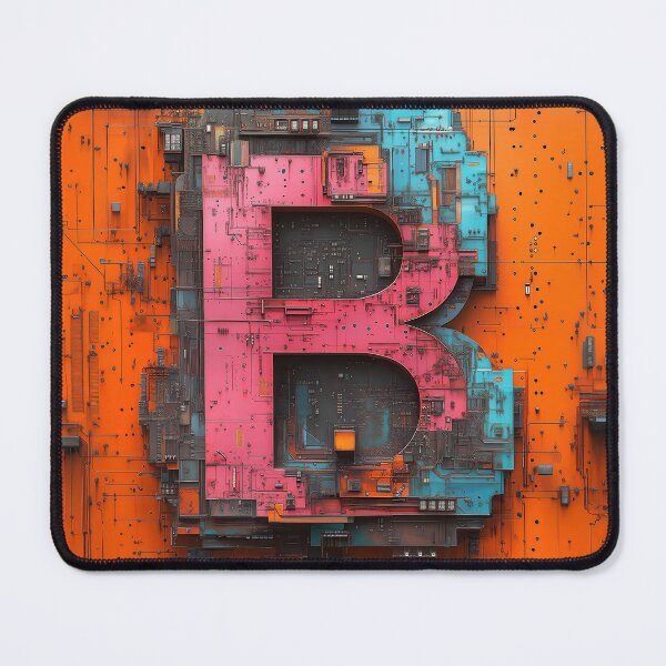 Item preview, Kopie von THE ELECTRIC ALPHABET - Letter B designed and sold by Earth Celebration Designs.