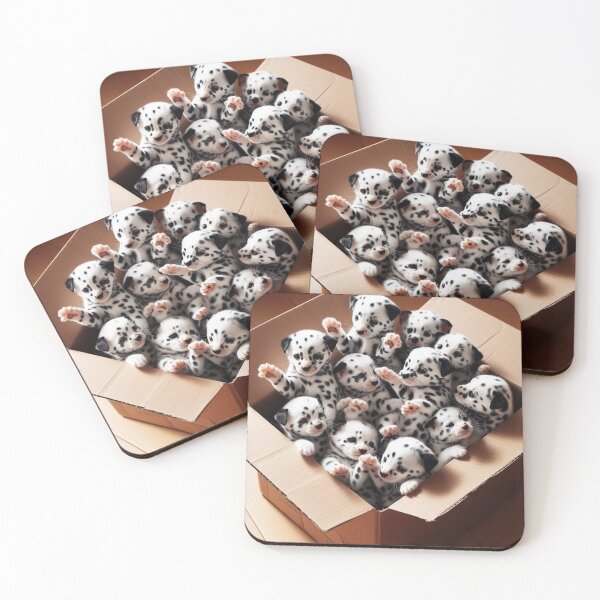 Item preview, Box of Dalmatian Puppies designed and sold by Peter-Pan-S.