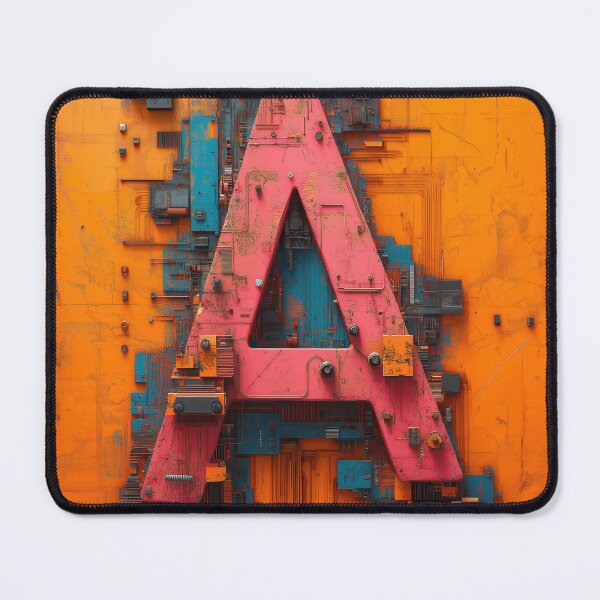 Item preview, THE ELECTRIC ALPHABET - Letter A designed and sold by Earth Celebration Designs.