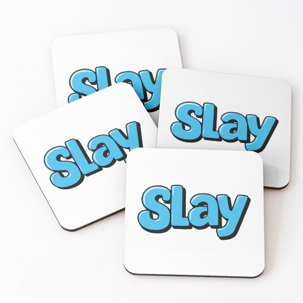 Item preview, Pray Slay! Funny Blue Slay designed and sold by PMCreative.