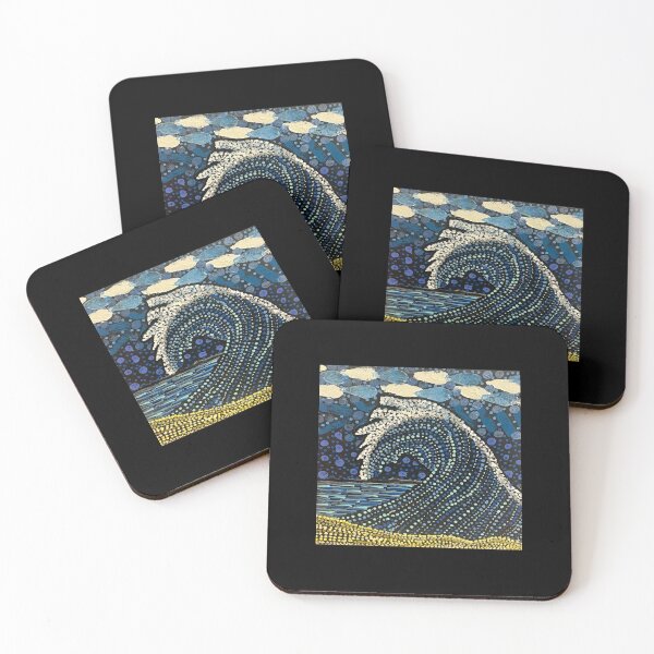 Item preview, THE WAVE designed and sold by flora-kitty-art.