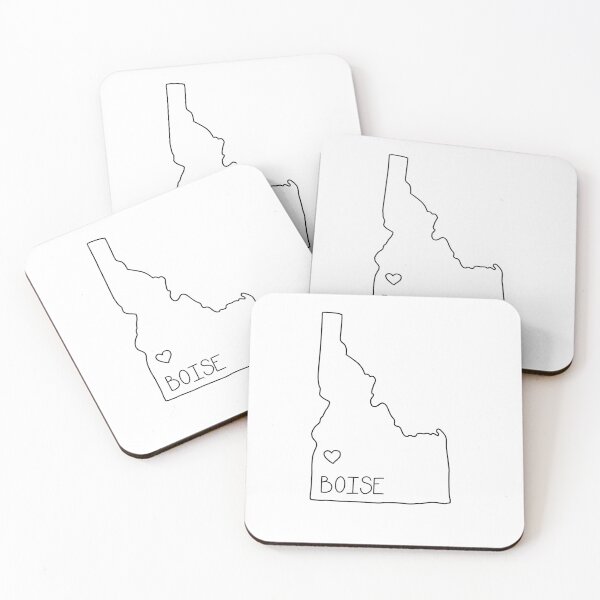 Item preview, Boise Idaho State Outline designed and sold by delmarvastickers.