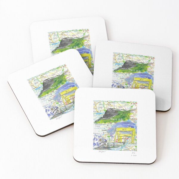 Item preview, Belfast map. designed and sold by DebTheZeb.