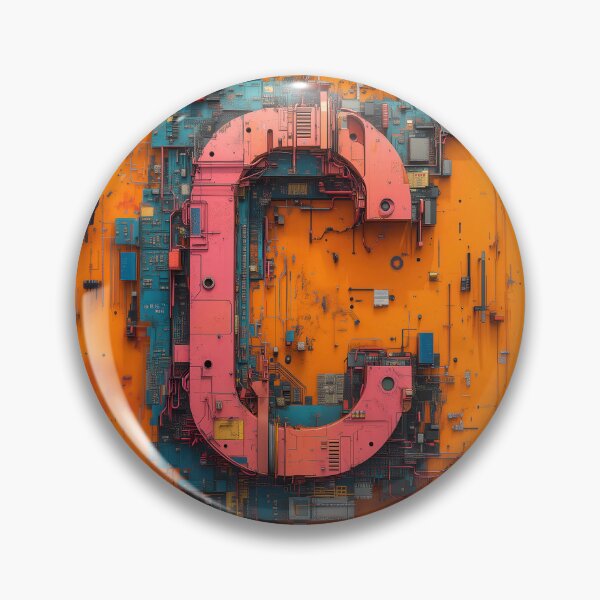 Item preview, THE ELECTRIC ALPHABET - Letter C designed and sold by Earth Celebration Designs.