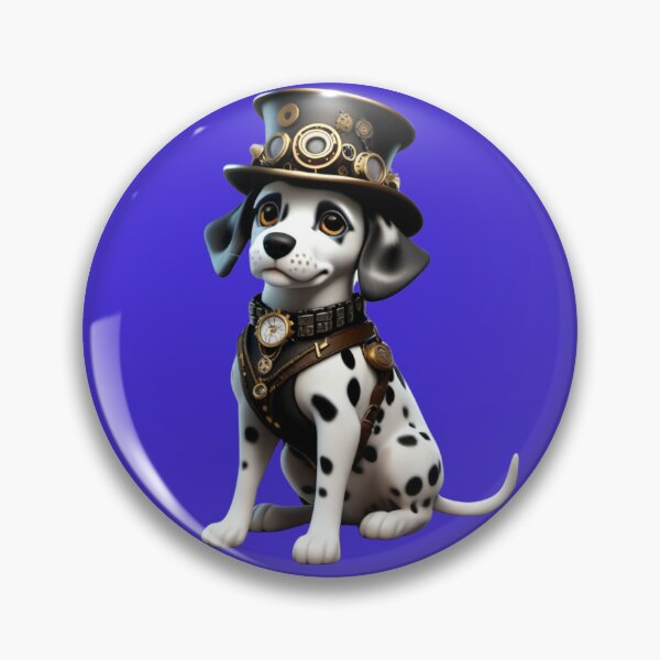 Item preview, Steampunk Dalmatian Puppy designed and sold by TeachersCubby.