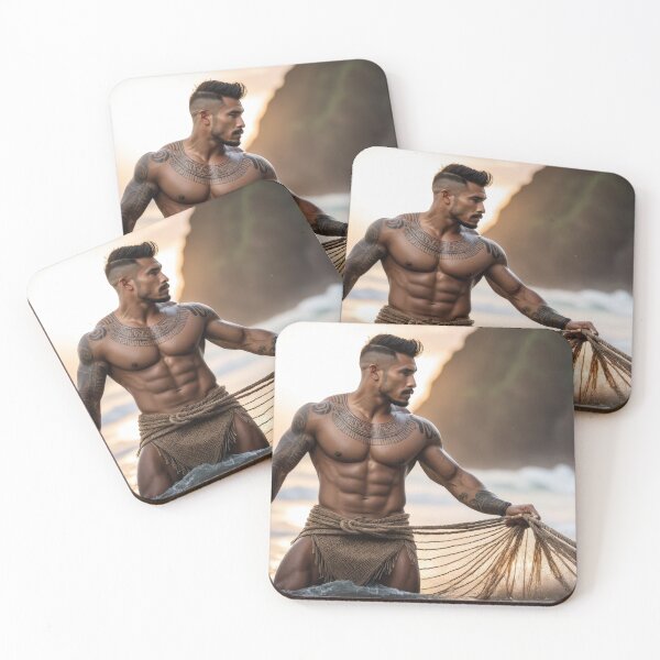 Item preview, Oceanic Fisher: Polynesian Tradition and Tattoo Elegance designed and sold by InkDazzle.
