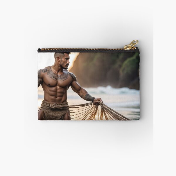 Item preview, Oceanic Fisher: Polynesian Tradition and Tattoo Elegance designed and sold by InkDazzle.