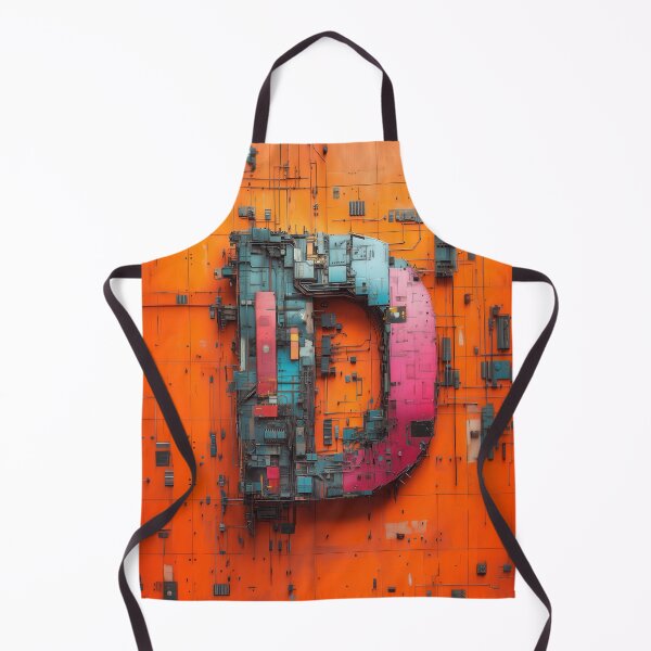 Item preview, THE ELECTRIC ALPHABET - Letter D designed and sold by Earth Celebration Designs.