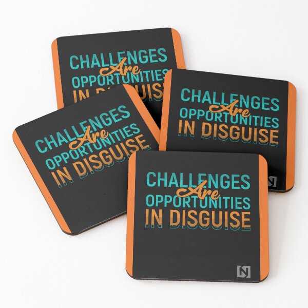 Item preview, Embrace Challenges: Opportunities in Disguise designed and sold by LatoriaStyle.