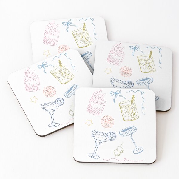 Item preview, Summer Cocktails designed and sold by Katherine Mandeville.