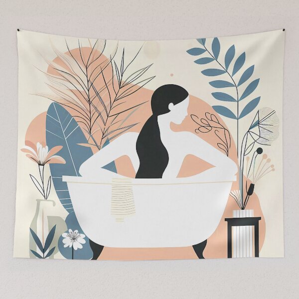 Item preview, Spa Day designed and sold by Visual Nomad Club.