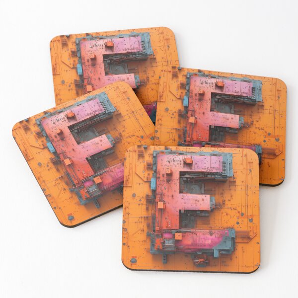 Item preview, THE ELECTRIC ALPHABET - Letter E designed and sold by Earth Celebration Designs.