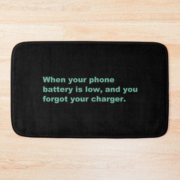Item preview, When your phone battery is low, and you forgot your charger. designed and sold by zzz888.