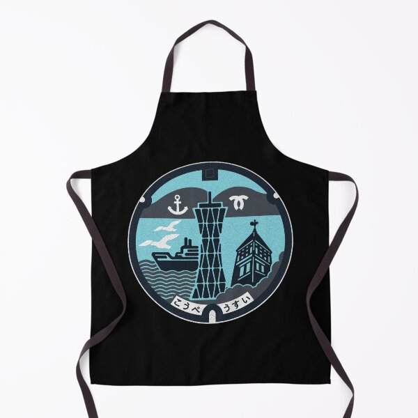 Item preview, Kobe City Manhole Cover Art designed and sold by Musashi1996Art.