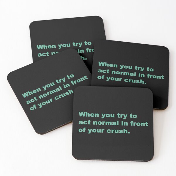 Item preview, When you try to act normal in front of your crush. designed and sold by zzz888.