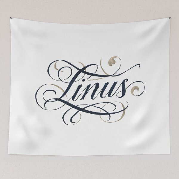 Item preview, Linus first name designed and sold by mood-draftsman.
