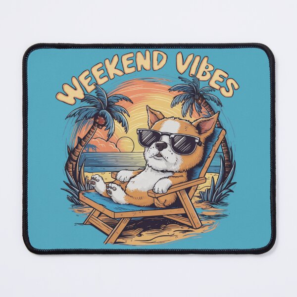 Item preview, Dog weekend vibes designed and sold by JMMR.