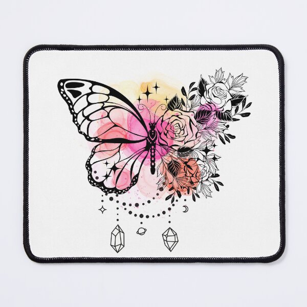 Item preview, Vibrant Butterfly and Floral Fusion designed and sold by IsabellaArt99.