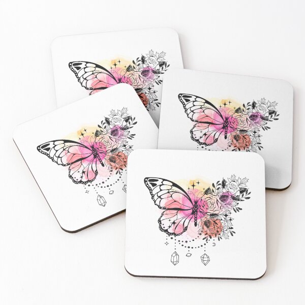Item preview, Vibrant Butterfly and Floral Fusion designed and sold by IsabellaArt99.