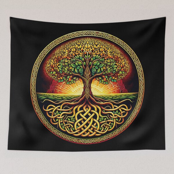 Item preview, Yggdrasil Tree of Life designed and sold by HolidayT-Shirts.