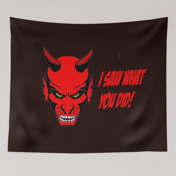 Item preview, DEVIL - I SAW WHAT YOU DID! designed and sold by Tim Forder.