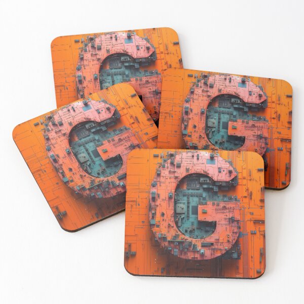 Item preview, THE ELECTRIC ALPHABET - Letter G designed and sold by Earth Celebration Designs.