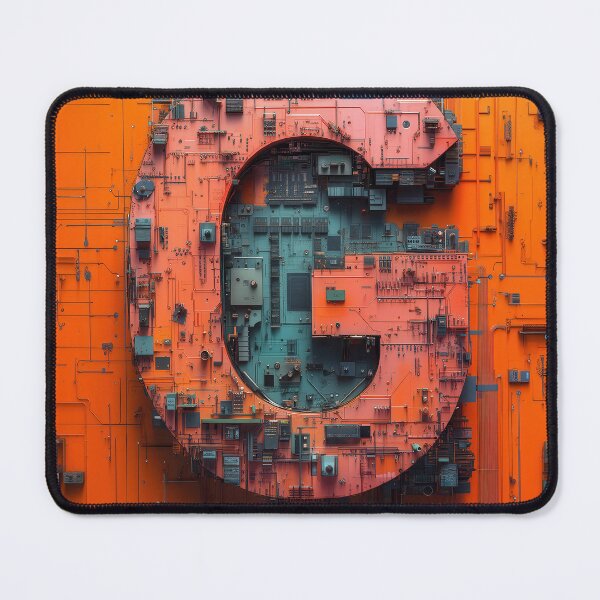 Item preview, THE ELECTRIC ALPHABET - Letter G designed and sold by Earth Celebration Designs.
