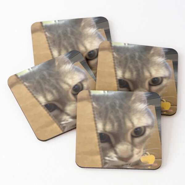 Item preview, hiding cat designed and sold by SparkleFountain.