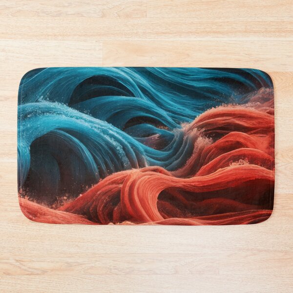 Aperçu de l'œuvre Vagues soyeuses créée et vendue par McHashDesigns.