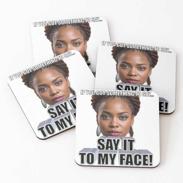 Item preview, Say It To My Face - V1 designed and sold by AlaskaBorg.