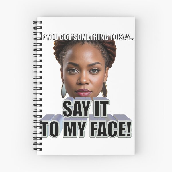 Item preview, Say It To My Face - V1 designed and sold by AlaskaBorg.