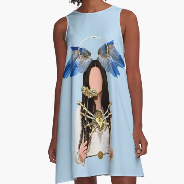 Lana del Rey (Met 2018) A-Line Dress for Sale by artmoonist