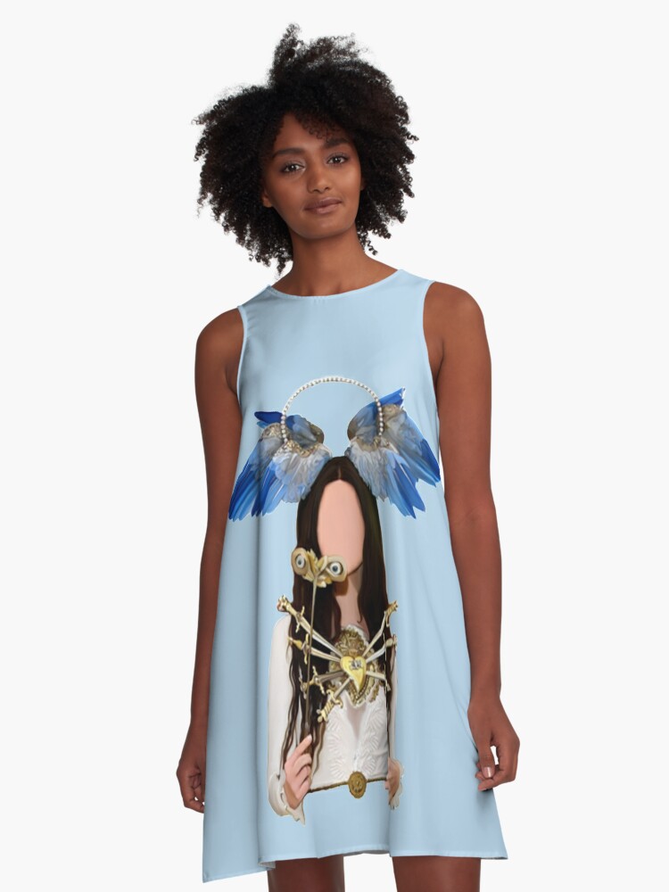 Lana del Rey (Met 2018) A-Line Dress for Sale by artmoonist