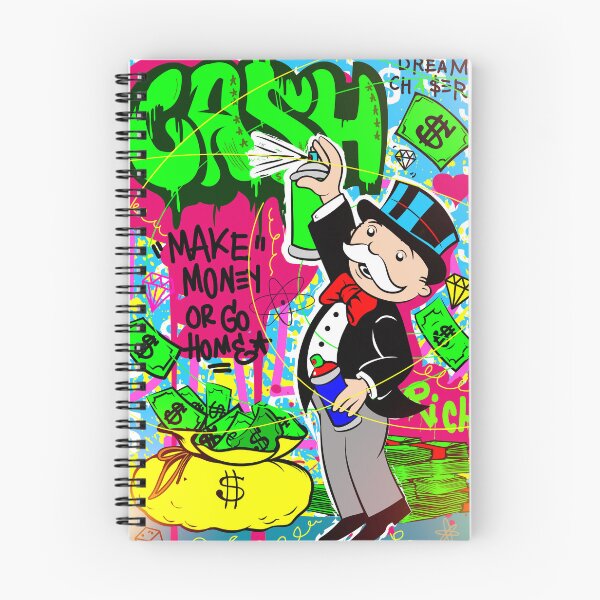 Item preview, Monopoly Graffiti Cash. Spray Painting the Word 'CASH designed and sold by DonVivaldo.