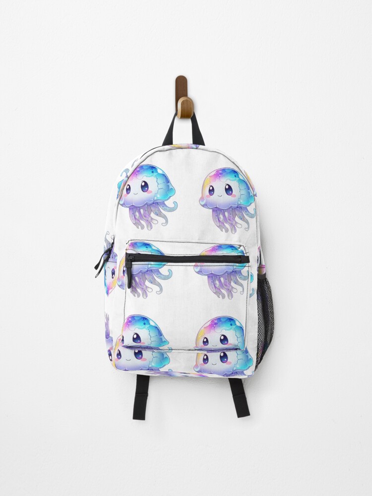 Thumbnail 1 of 3, Backpack, jellyfish designed and sold by Designfs.