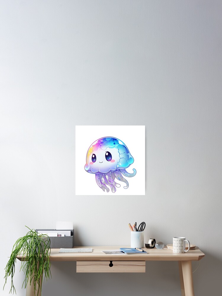 Thumbnail 2 of 3, Poster, jellyfish designed and sold by Designfs.