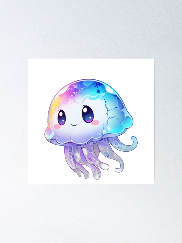 Thumbnail 1 of 3, Poster, jellyfish designed and sold by Designfs.