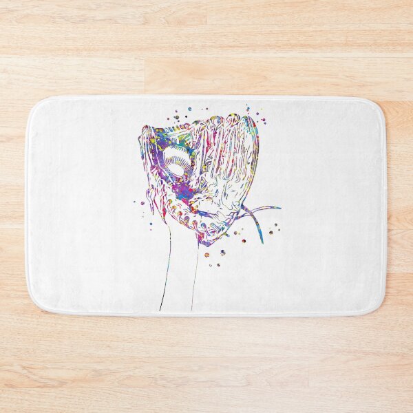 Item preview, Softball Catcher's Mitt designed and sold by Rosaliartbook.