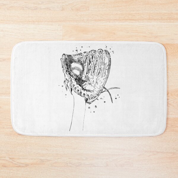 Item preview, Softball Catcher's Mitt designed and sold by Rosaliartbook.