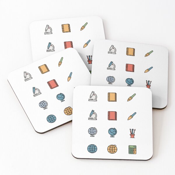 Item preview, School stickers | Science | Art | notebook | backpack | Back to school designed and sold by RedCircleArt.