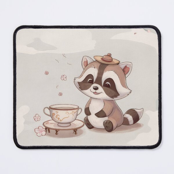 Item preview, Tea Time red pander designed and sold by Vklu.
