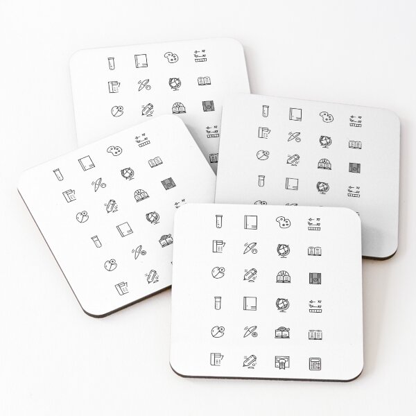 Item preview, School stickers | Science | Art | notebook | backpack | Back to school designed and sold by RedCircleArt.