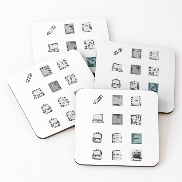 Item preview, School stickers | Science | Art | notebook | backpack | Back to school designed and sold by RedCircleArt.